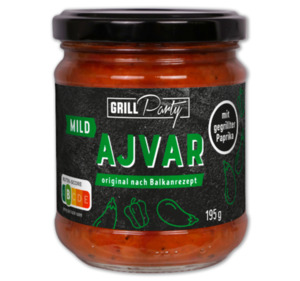 GRILLPARTY Ajvar