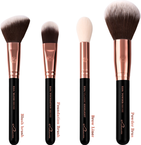 Bild 2 von Luvia Cosmetics Essential Brushes - Black Diamond Set