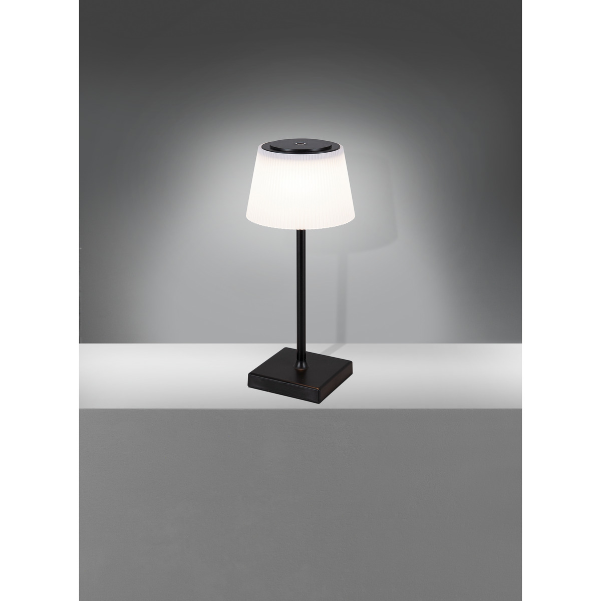 Bild 1 von Akku-LED-Tischleuchte 'Mika' IP44 dimmbar Akkubetrieb