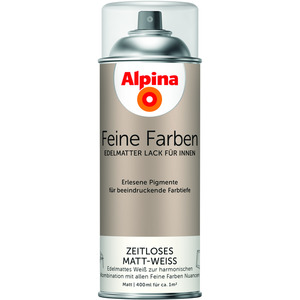 Alpina Feine Farben 'Zeitloses Matt-Weiß' matt 400 ml