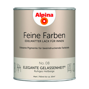 Alpina Feine Farben 'Elegante Gelassenheit' hellbeige matt 750 ml