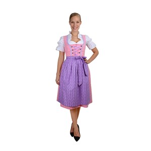 Midi Dirndl 3-teilig Streublümchen