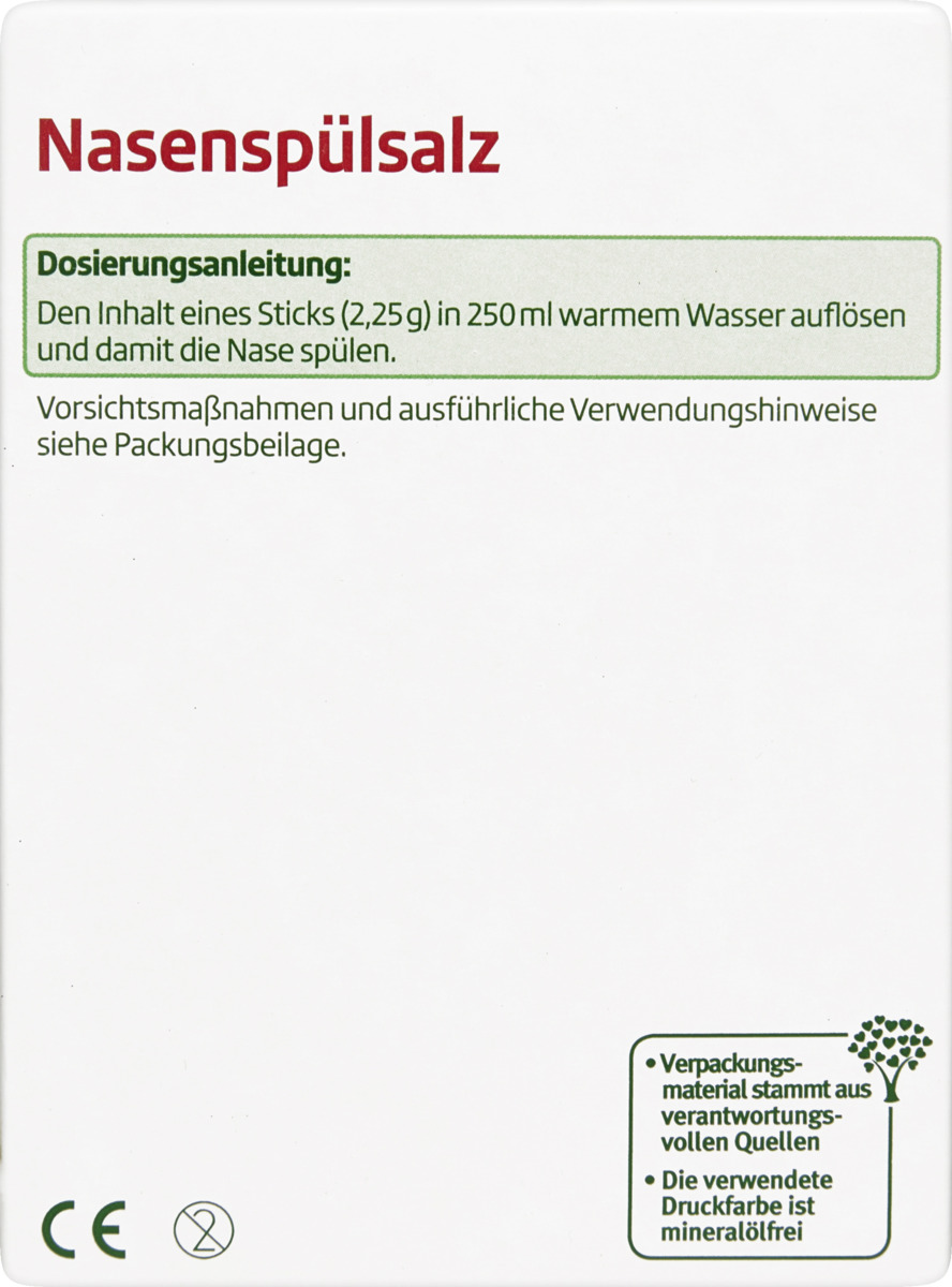 Bild 1 von altapharma Nasenspülsalz