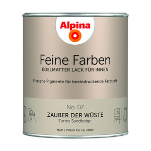 Alpina Feine Farben 'Zauber der Wüste' beige matt 750 ml