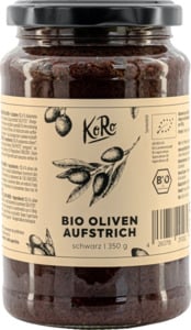 KoRo Bio Oliven Aufstrich schwarz, 350 g