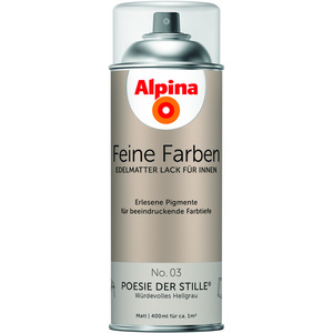 Alpina Feine Farben 'Poesie der Stille' hellgrau matt 400 ml