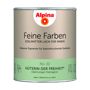 Alpina Feine Farben 'Hüterin der Freiheit' patinagrün matt 750 ml