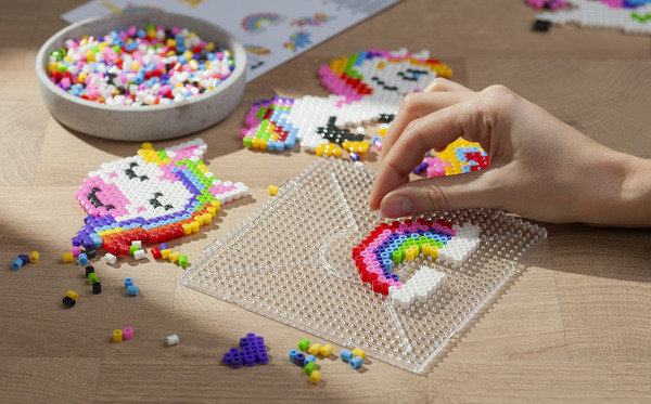 Bild 4 von IDEENWELT Bügelperlenset Einhorn