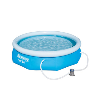 Bestway Aufstellpool 'Fast Set™' blau/weiß rund Ø 305 x 76 cm