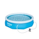 Bild 1 von Bestway Aufstellpool 'Fast Set™' blau/weiß rund Ø 305 x 76 cm