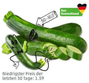 NATURGUT Deutsche Bio-Zucchini