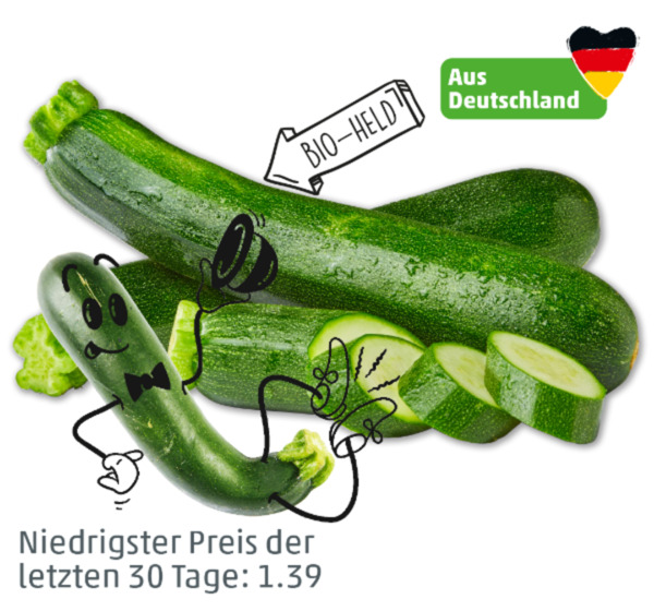 Bild 1 von NATURGUT Deutsche Bio-Zucchini