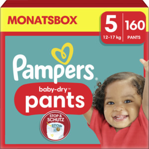 Pampers Baby Dry Pants Gr.5 (12-17kg) Monatsbox