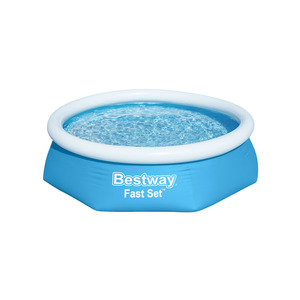 Bestway Aufstellpool 'Fast Set' blau Ø 244 x 61 cm