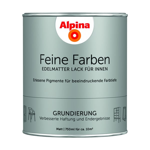 Bild 1 von Alpina Feine Farben Universalgrundierung transparent 750 ml