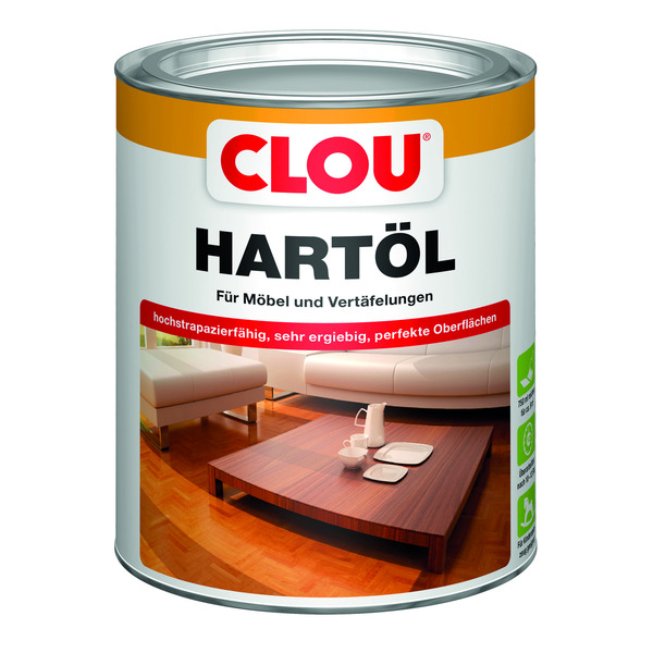 Bild 1 von Clou Hartöl transparent 750 ml