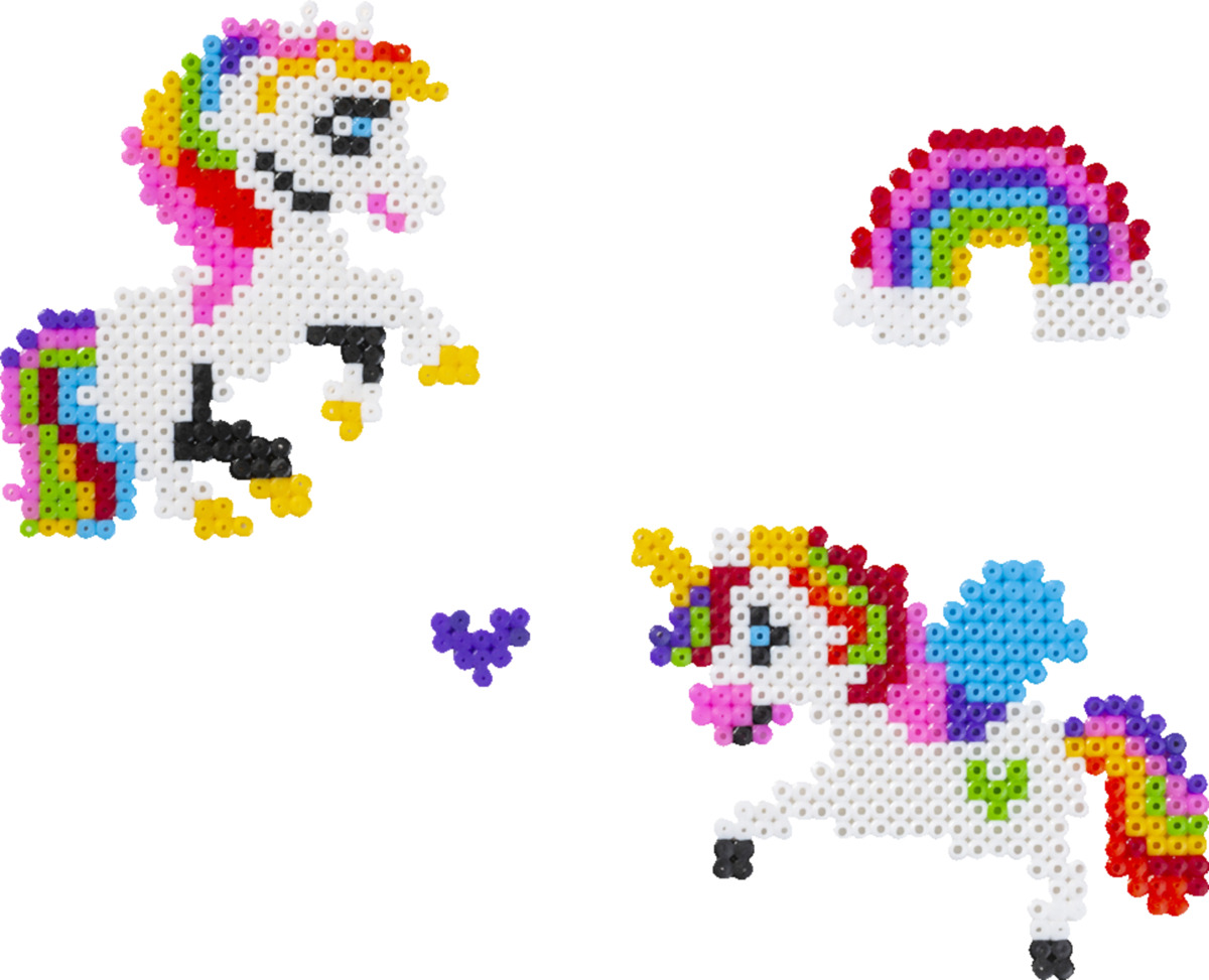 Bild 3 von IDEENWELT Bügelperlenset Einhorn