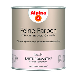 Alpina Feine Farben 'Zarte Romantik' pastellrosa matt 750 ml