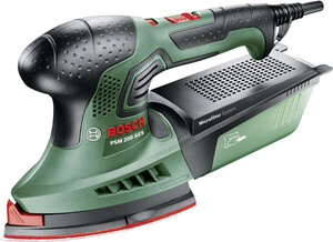 Bosch Multischleifer PSM 200 AES 200 W plus eckige Schleifplatte