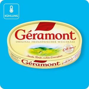 GÉRAMONT Original französischer Weichkäse, versch. Sorten