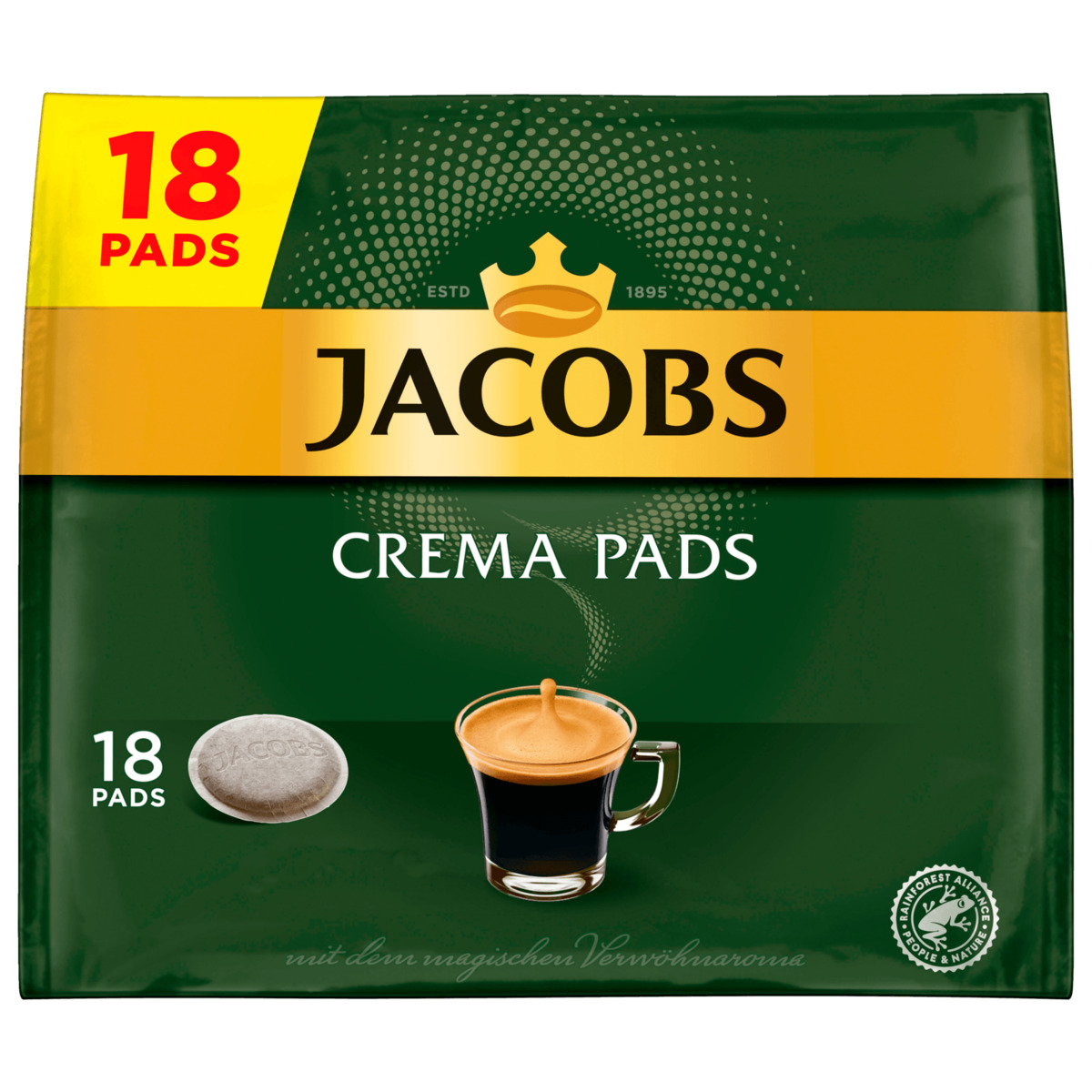 Bild 1 von Jacobs Crema Pads