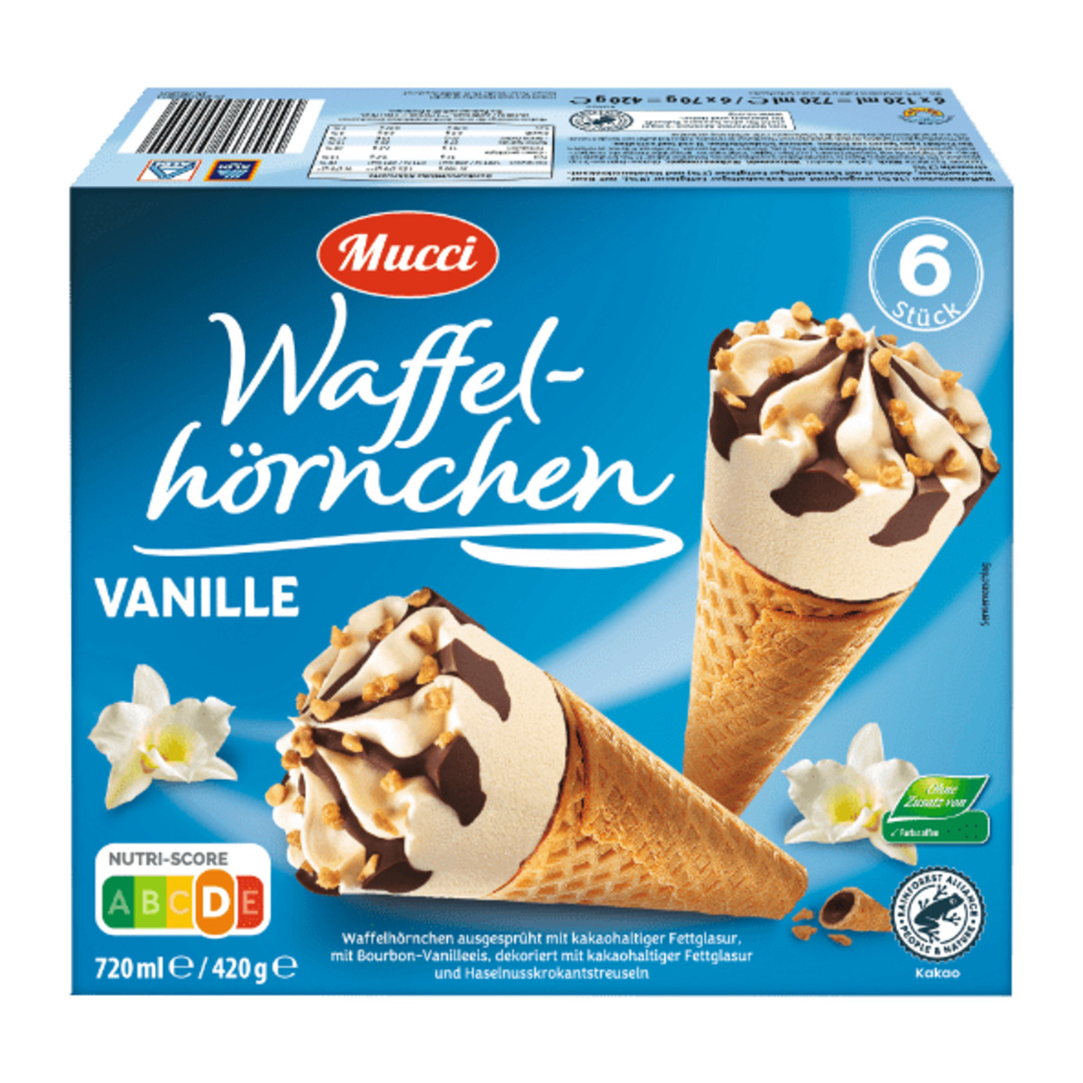 Bild 2 von MUCCI Waffelhörnchen 720ml Buttermilch-Zitrone