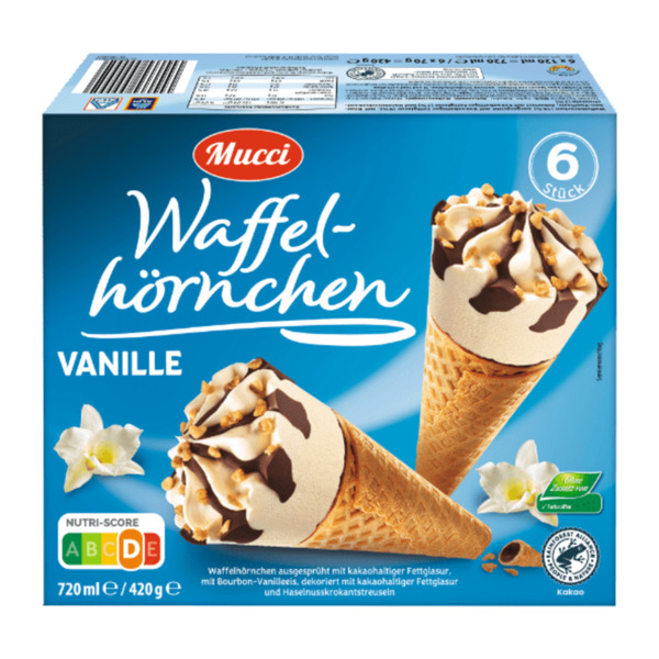 Bild 2 von MUCCI Waffelhörnchen 720ml Buttermilch-Zitrone