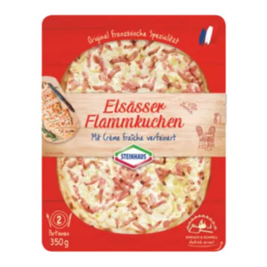 Steinhaus Flammkuchen, Quiche Lorraine oder Dermaris Zwiebelkuchen