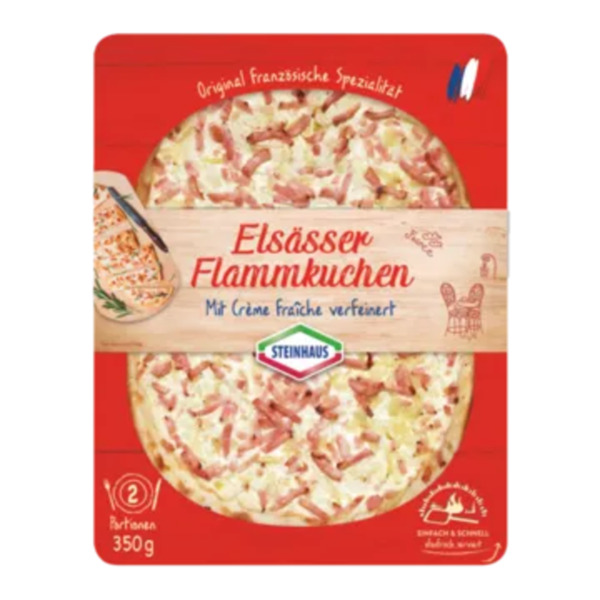 Bild 1 von Steinhaus Flammkuchen, Quiche Lorraine oder Dermaris Zwiebelkuchen