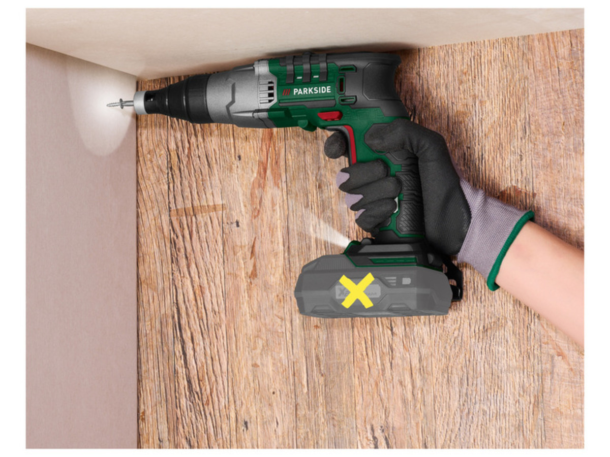 Bild 4 von PARKSIDE® 20 V Akku-Trockenbauschrauber »PTBSA 20-Li B2«, ohne Akku und Ladegerät