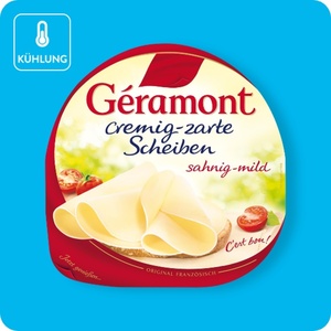 GÉRAMONT Original französischer Weichkäse, Mit in Scheiben