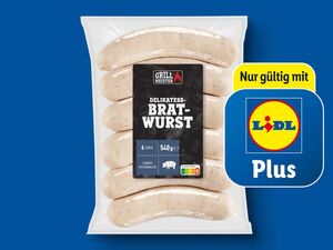 Dulano Delikatess Rostbratwurst,  540 g