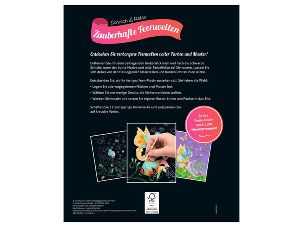 Bild 2 von Scratch-Relaxbuch, mit Kratz-Stick (Achtung LV: OSDE)