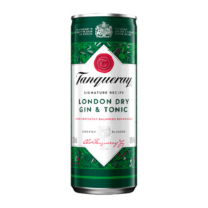 TANQUERAY London Dry Gin & Tonic 0,25L