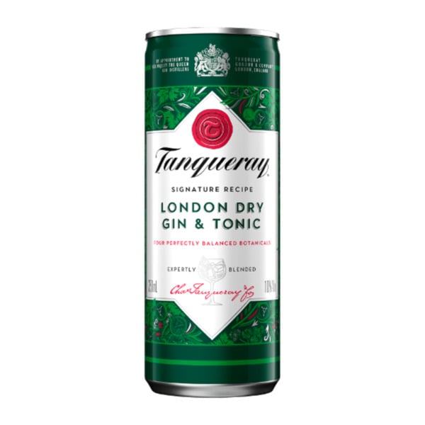 Bild 1 von TANQUERAY London Dry Gin & Tonic 0,25L