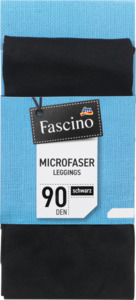 Fascino Leggings aus Microfaser 90 DEN, Gr. 42/44, schwarz