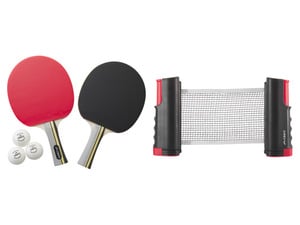 CRIVIT Tischtennis-Set \ Tischtennis-Netz