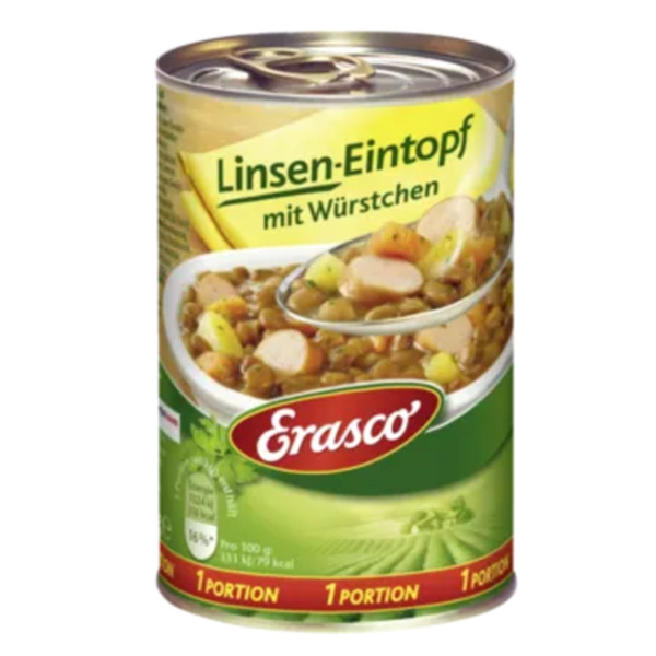 Bild 1 von Erasco Suppe oder 1 Portion Eintopf