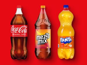 Coca-Cola/Fanta/Mezzo Mix/Sprite,  2 l