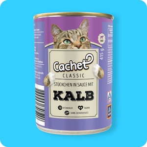 CACHET Nassfutter, Versch. Soten: Kalb