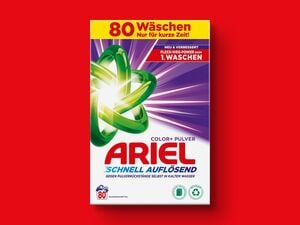 Ariel Waschmittel 80 Wäschen,  4 l