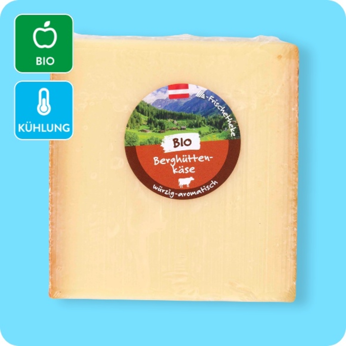 Bild 1 von   Bio-Heumilch-Berghüttenkäse