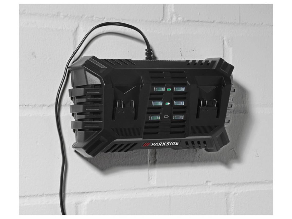 Bild 3 von PARKSIDE® 20 V Akku-Doppelladegerät »PDSLG 20 A1«, 4,5 A