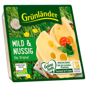 Grünländer Käsescheiben mild & nussig