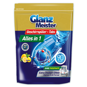 GlanzMeister Geschirrspüler-Tabs