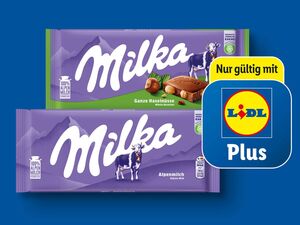 Milka Tafelschokolade