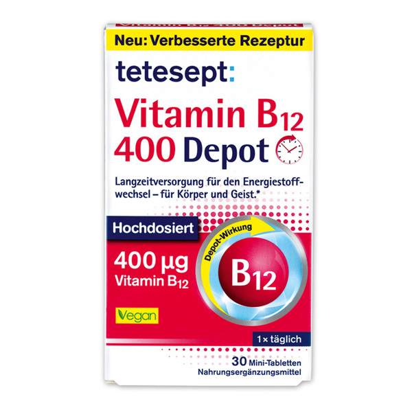 Bild 1 von Tetesept Vitamin B12 500 Depot