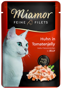 Miamor Feine Filets in Jelly Huhn in Tomatenjelly 100 g 100 g