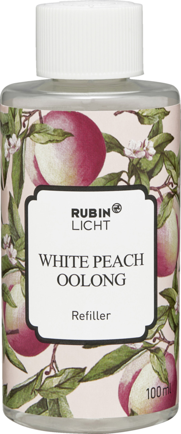 Bild 1 von RUBIN LICHT NACHFÜLLER WHITE PEACH & OOLONG 100ML, 100 ml