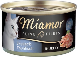 Miamor Feine Filets Skipjack Jelly Katzennassfutter 100 g